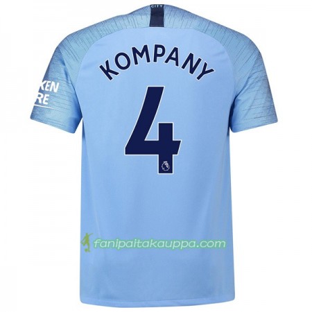 Jalkapallo Peliasut Manchester City Kompany 4 Koti Pelipaita 2018/19 Lyhythihainen